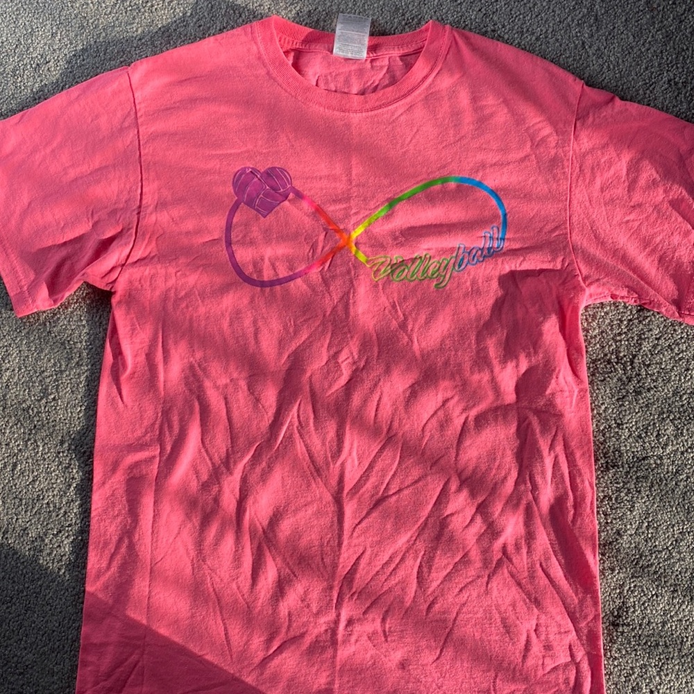 Infinity Love Volleyball t-shirt